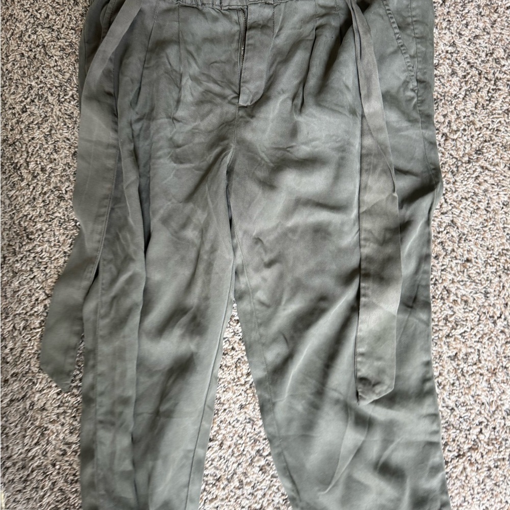 Anthropologie daily practice/ritual nwt green pants - Picture 2 of 7